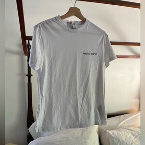 Maison Labiche E.T. "Phone Home" White Cotton T-Shirt